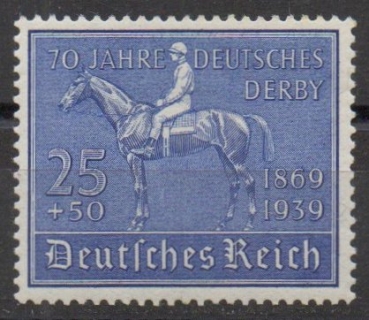 Michel Nr. 698, Deutsches Derby postfrisch geprüft BPP.